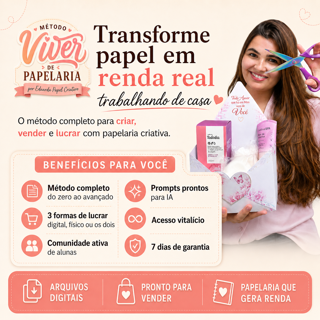 Método Viver De Papelaria
